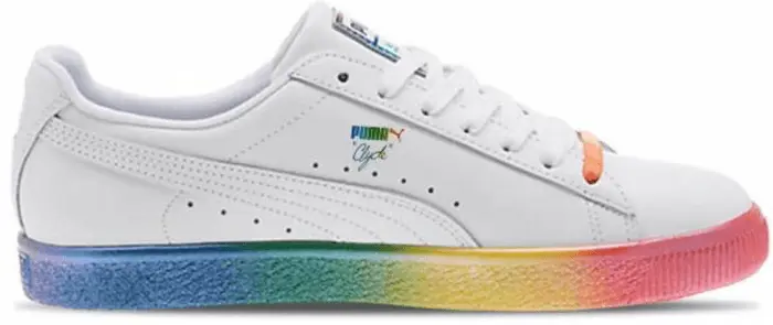 Puma Clyde Pride (2018) White/Rainbow 